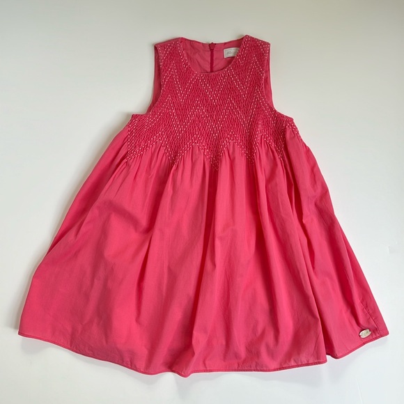 Tartine eat Chocolate Smocked Dress 4A